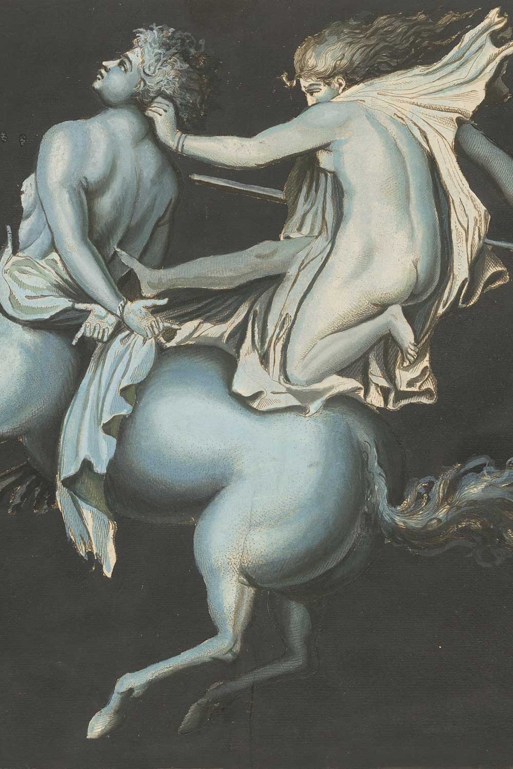 Bacchante Defeating a Centaur