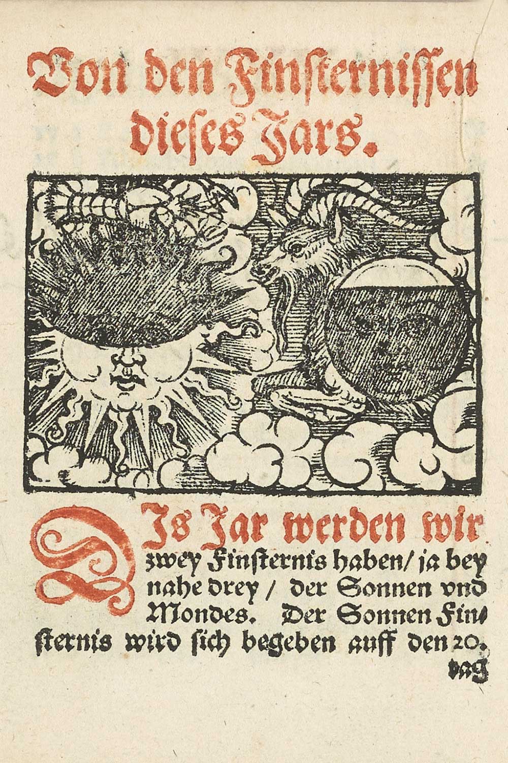 Schreib Kalendar Title Page, 1562?