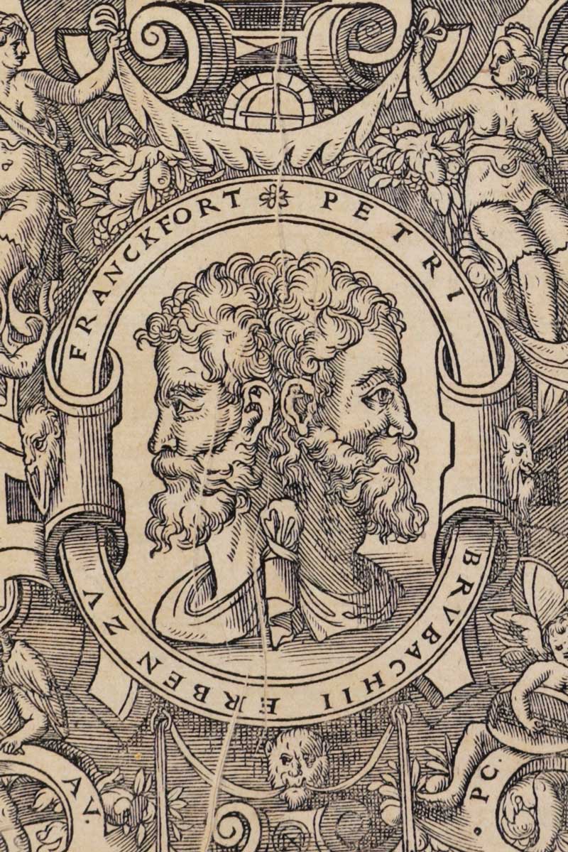 Engraving of Janus